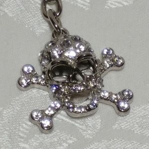 Skull/Cross Bone Purse/Jean Charm